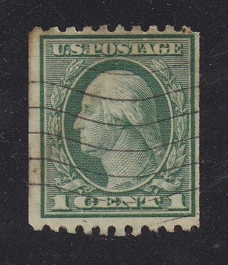 # 410 (1912) Washington - Coil sgl, Used