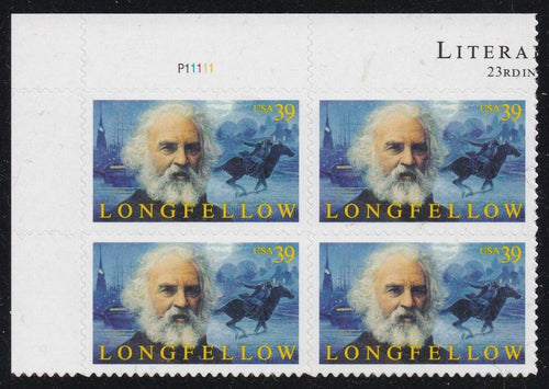 # 4124 (2007) Longfellow - PB, UL #P11111, MNH