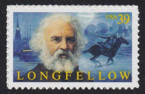 # 4124 (2007) Longfellow - Sgl, MNH