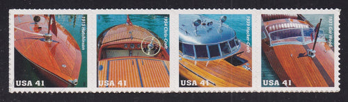 # 4163a (2007) Speedboats - Strip/4, MNH