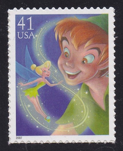 # 4193 (2007) Peter Pan / Tinker Bell - Sgl, MNH