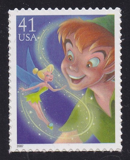 # 4193 (2007) Peter Pan / Tinker Bell - Sgl, MNH