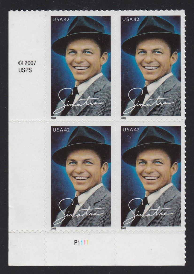 # 4265 (2008) Frank Sinatra - PB, LL #P1111, MNH