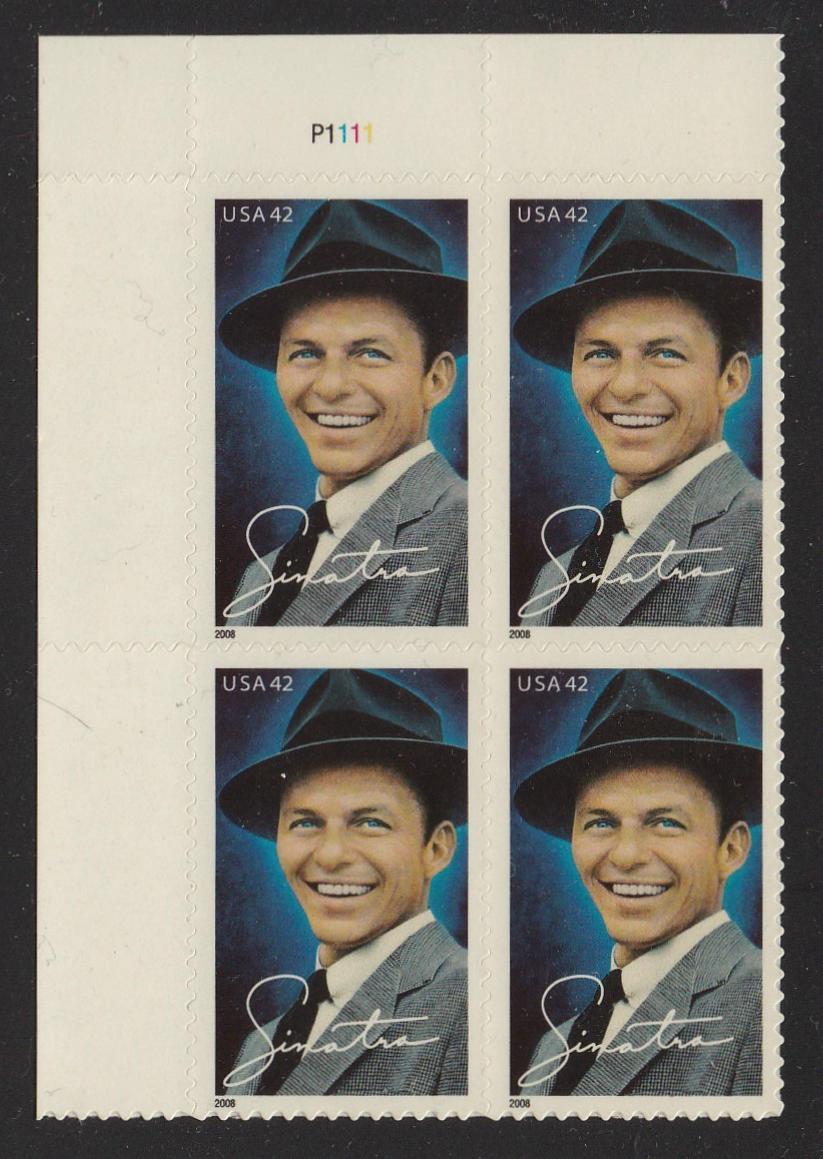 # 4265 (2008) Frank Sinatra - PB, UL #P1111, MNH
