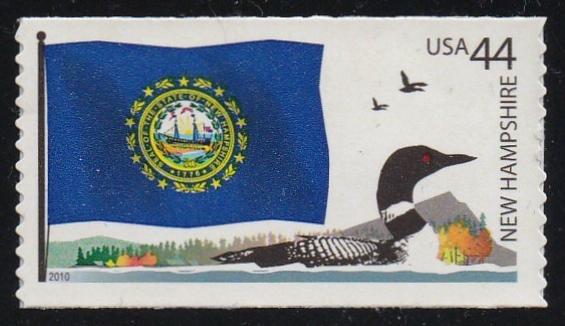 # 4307 (2010) New Hampshire - Coil sgl, MNH