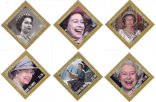 CI # 1402-07 Diamond Jubilee 2012 Set of 6 Singles