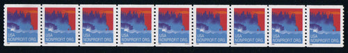 # 4348 (2008) Sea Coast, black 2008, 9.75 - PS/9, #S11111, seamline, 3-digit 2R BN, MNH