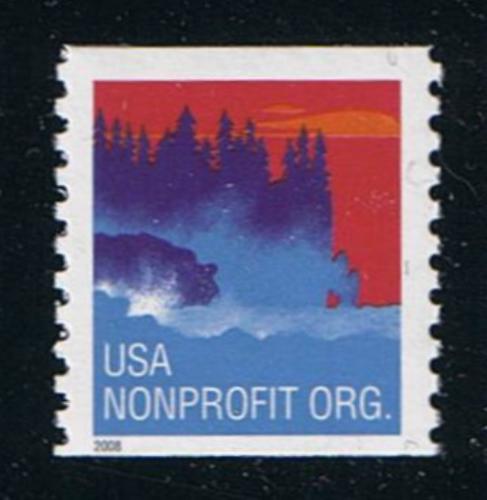 # 4348 (2008) Sea Coast, black 2008, 9.75 - Coil sgl, MNH