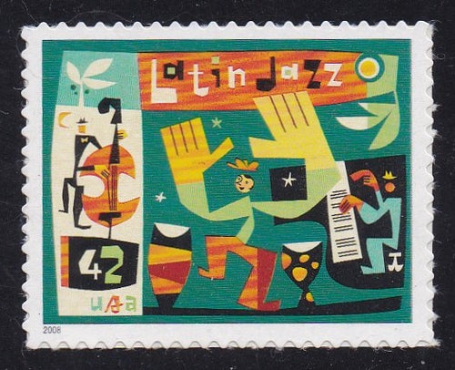 # 4349 (2008) Latin Jazz - Sgl, MNH