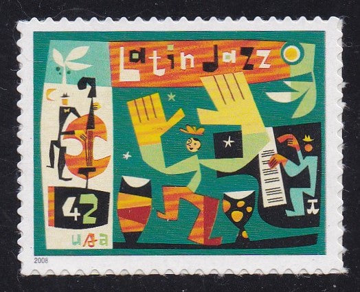 # 4349 (2008) Latin Jazz - Sgl, MNH