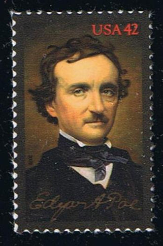 # 4377 (2009) Edgar Allan Poe - Sgl, MNH