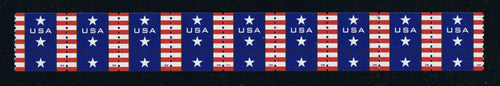 # 4385 (2009) Patriotic Banner - PS/9, #S111 with 3-digit 3R Back Number, MNH