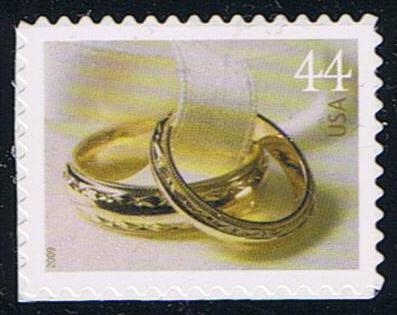 # 4397 (2009) Wedding Bands - Sgl, MNH