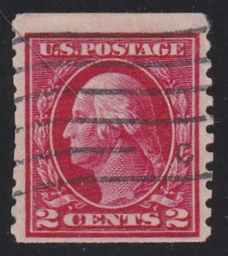 # 444 (1914) Washington - Coil sgl, Used [1]