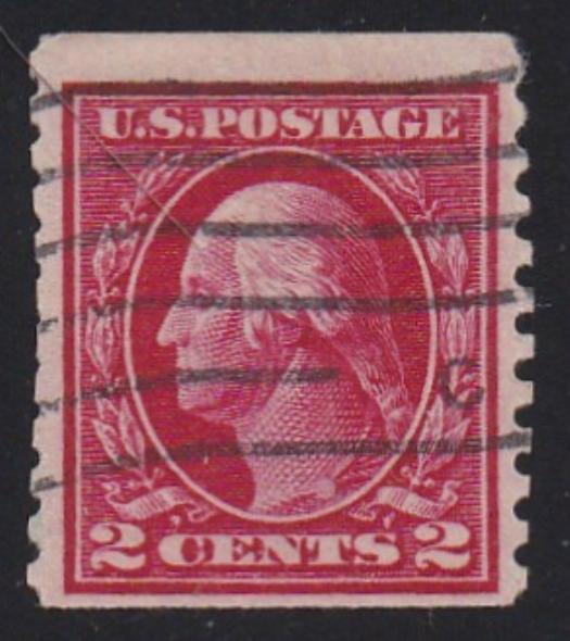 # 444 (1914) Washington - Coil sgl, Used [1]