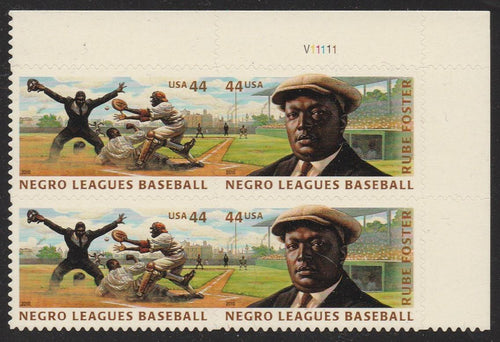 # 4465-66 (2010) Negro Baseball League - PB, UR #V11111, MNH