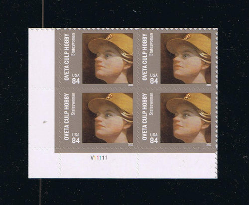# 4510 (2011) Oveta Hobby - PB, LL #V11111, MNH