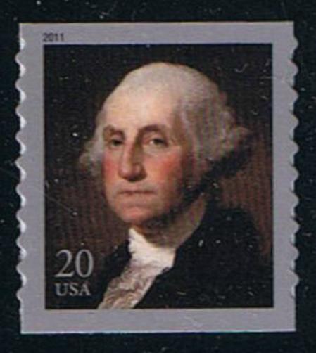 4512 (2011) Washington - Coil sgl, XF MNH