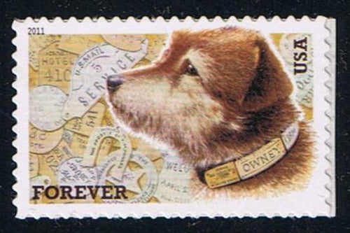 # 4547 (2011) Owney, Postal Dog - Sgl, MNH