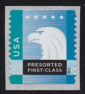 # 4586 (2012) Spectrum Eagle - Coil sgl, MNH