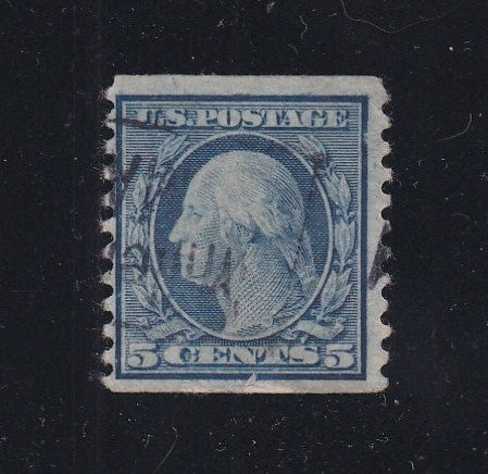 # 458 (1915) Washington - Coil sgl, Used [1]