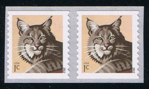 # 4672 (2012) Bobcat - Coil pr, MNH