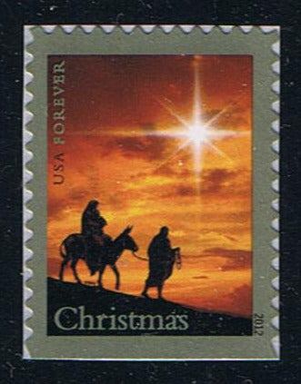 # 4711 (2012) Holy Family on Donkey - Bklt sgl, MNH