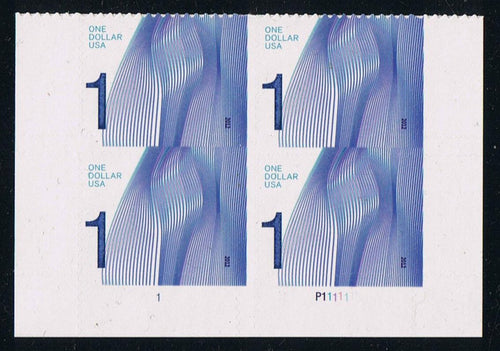 # 4717 (2012) Waves of Color - PB, B #P111111-1, MNH