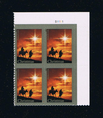 # 4813 (2013) Holy Family on Donkey - PB, UR #S11111, MNH