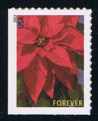 # 4816 (2013) Poinsetti, '2013' - Bklt sgl, MNH