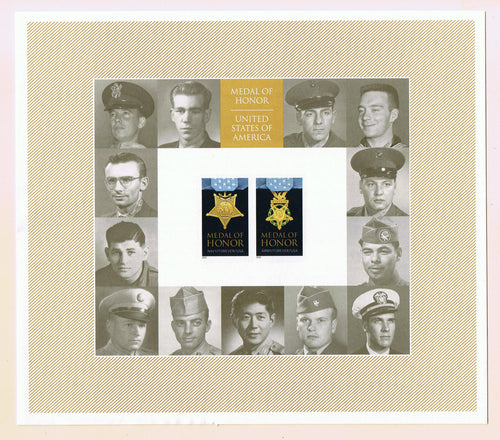 # 4822a-23a (2014) Army & Navy Medals of Honor - Prestige Folio, MNH