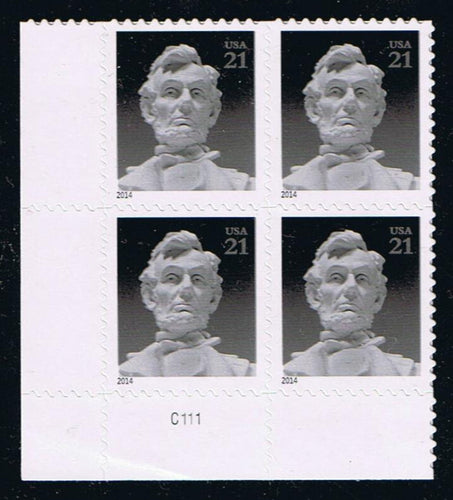 # 4860 (2014) Lincoln - PB, LL #C111, MNH