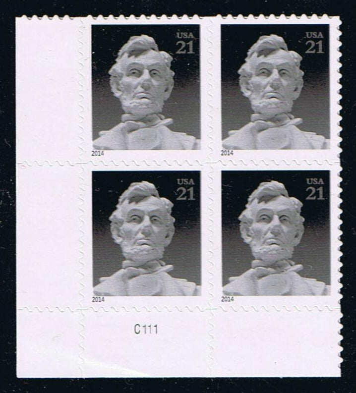 # 4860 (2014) Lincoln - PB, LL #C111, MNH
