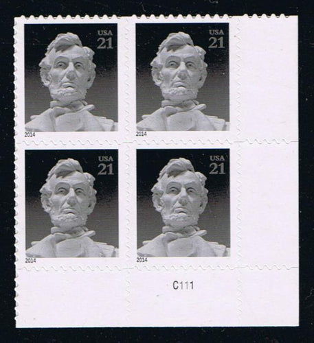 # 4860 (2014) Lincoln - PB, LR #C111, MNH