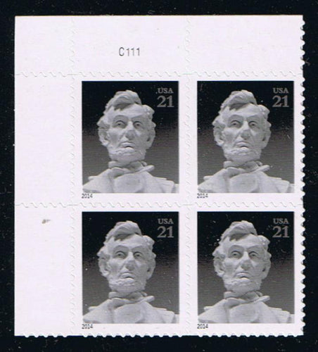 # 4860 (2014) Lincoln - PB, UL #C111, MNH