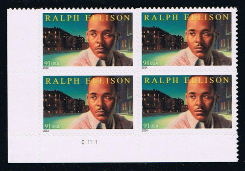 # 4866 (2014) Ralph Ellison - PB, LL #C11111, MNH