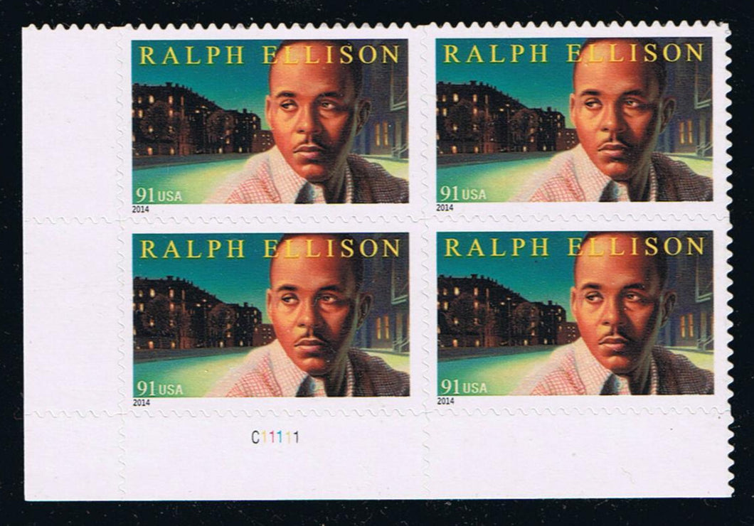 # 4866 (2014) Ralph Ellison - PB, LL #C11111, MNH