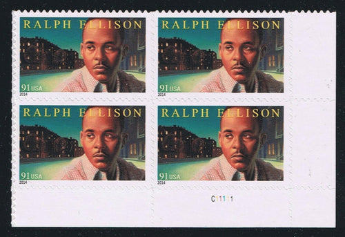 # 4866 (2014) Ralph Ellison - PB, LR #C11111, MNH