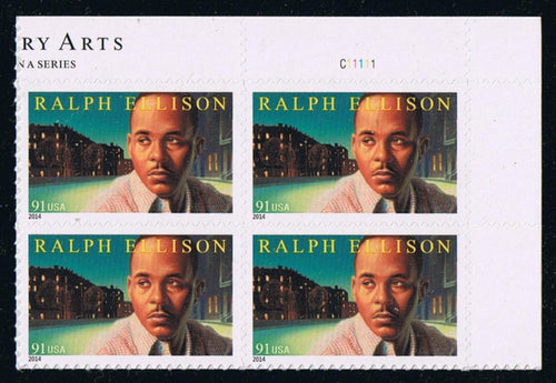 # 4866 (2014) Ralph Ellison - PB, UR #C11111, MNH