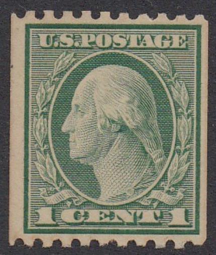 # 486 (1918) Washington - Coil sgl, MNH