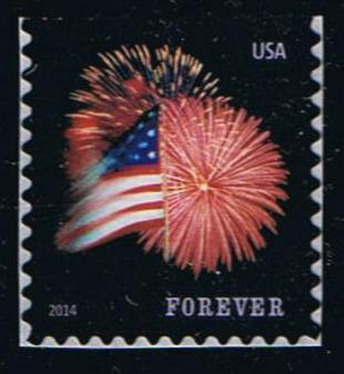 # 4870 (2014) Flag, (SSP) - Bklt sgl, MNH