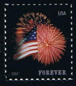 # 4871 (2014) Flag, (ATM) - Bklt sgl, MNH