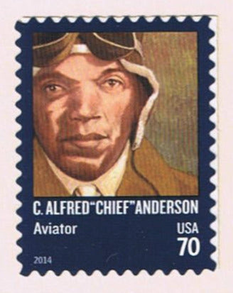 #4879 (2014) Alfred 'Chief' Anderson - Sgl, MNH