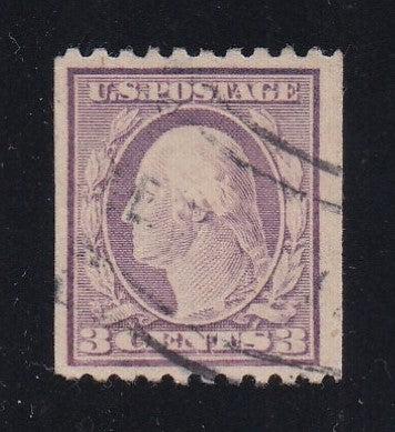 # 489 (1917) Washington - Coil sgl, Used