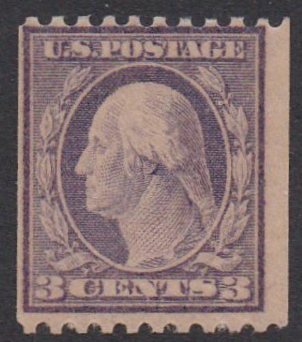 # 489 (1917) Washington - Coil sgl, MNH