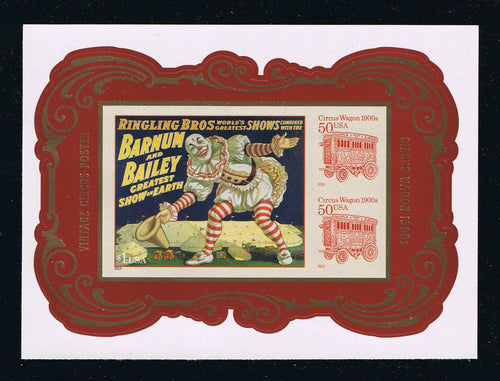 # 4905c (2014) Circus Posters - SS, Imperforate