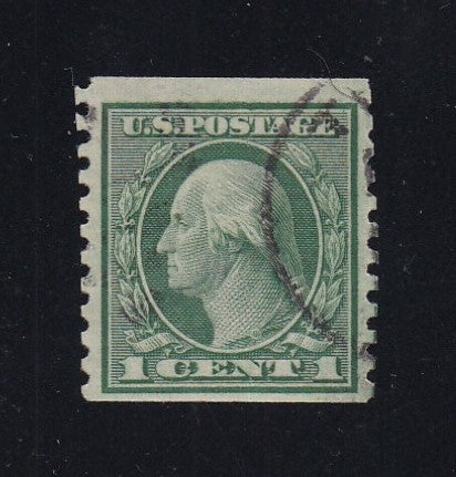 # 490 (1916) Washington - Coil sgl, Used [4]