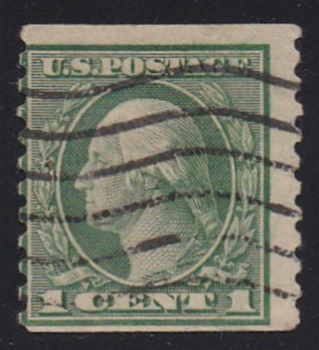 # 490 (1916) Washington - Coil sgl, Used [1]