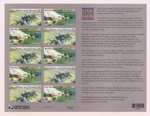 # 4910-11 (2014) Civil War, 1864 - Pane, MNH