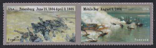# 4910-11 (2014) Civil War, 1864 - Pair, MNH